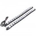 6/8/9/12/14/16 LED Super White DRL Daytime Running Light Driving Fog Lamp DC-12V