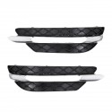 Front Bumper DRL Daytime Running Lights Grill Cover Left/Right for Mercedes-Benz W204 C-Class 2011-2013