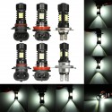 H4 H7 H11 9005 9006 H8 LED Car Fog Light Daytime Running DRL Bulb 21-SMD 12V 21W With Lens 6000K White