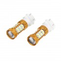 HID White 27-3528-SMD LED Car DRL Daytime Running Lights Bulb 3156 3157 4114 4157