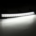 LED DRL Daytime Running Lights Turn Signal Lamp with Fog Light Bezel for Mazda CX-5 CX5 2017 2018