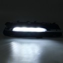 LED DRL Daytime Running Lights with Fog Lamp Cover For Mercedes Benz W212 E-Class E250 E300 E350 2009-2013