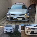 LED White DRL Daytime Running Lights Yellow Turn Signal Lamps Waterproof Pair for Kia Rio K2 2017-2018