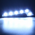 Pair 12V 5W L Shaped White Car VAN Driving Lamp LED DRL Daytime Running Fog Light