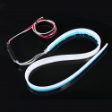 Switchback 60cm Car LED Strip Light DRL with Turn Signal White/Red/Blue Yellow Dual Color 10W DC12V