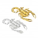 2pcs Motorcycle Sliver/Gold 3D Scorpion Gas Tank Fairing Decal Sticker