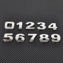 3D Emblem Badge Sticker Number Letter DIY Sticker