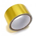 500 Degree Gold Heat Cool Reflective Tape Wrap 2 inchX5m Performance Heat Protection