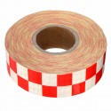 50m x 50mm Stripe Safety Reflective Self Adhesive Warning Tape Sticker