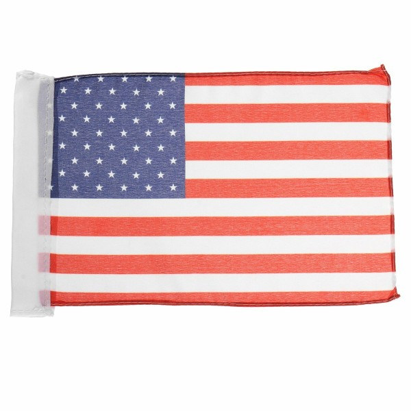 6inchx9inch United States Flag USA American Decoration For Motorcycle Bike Flag Pole