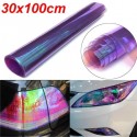 Light Film Sticker Head Tail Llight Chameleon Protection For Motorcycle Car 30X100cm