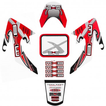 Motorcycle 3D Sticker Decals For Honda CRF50 Little Flying Eagle Protector