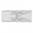 Motorcycle Car Flame Fire Hood Decal Vinyl Graphic Fashion Sticker Universal