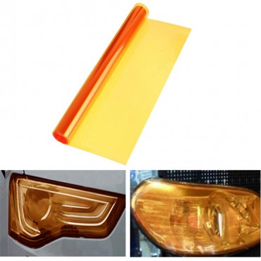 Motorcycle Car Tint Light Taillight Headlight Color Film 100cm x 30cm