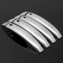 4Pcs ABS Chrome Exterior Door Handle Cover Trim For Audi Q5 2009-2013 A4 B8 S4 A5 2008-2011 LHD