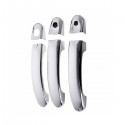 6Pcs Chrome Door Handle Cover Set For VW Transporter T5 Caravelle Caddy 03-09