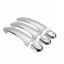 6Pcs Chrome Door Handle Cover Set For VW Transporter T5 Caravelle Caddy 03-09