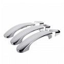 6Pcs Chrome Door Handle Cover Set For VW Transporter T5 Caravelle Caddy 03-09