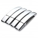 8 Pcs ABS Chrome Door Handle Covers for Range Rover Sport Found 3/4 Freelander 2