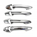 8PCS ABS Chrome Side Door Handles Cover Trim For Mercedes-Benz B/C/E/GLK/ML Right Hand Drive