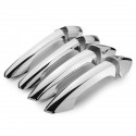 8PCS ABS Chrome Side Door Handles Cover Trim For Mercedes-Benz B/C/E/GLK/ML Right Hand Drive