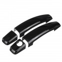 8PCS Set ABS Glossy Black 4 Door Handle Covers For Chevrolet Cruze Malibu Vauxhall Antara Corsa