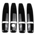 8PCS Set ABS Glossy Black 4 Door Handle Covers For Chevrolet Cruze Malibu Vauxhall Antara Corsa