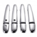 8Pcs / Set ABS Chrome 4 Car Door Handle Covers With Keyless For Mazda 2/3/6 CX-3 CX-5