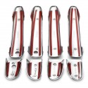 8Pcs / Set ABS Chrome 4 Car Door Handle Covers With Keyless For Mazda 2/3/6 CX-3 CX-5
