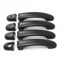 8Pcs Set Matte Black Exterior Door Handle Cover For VW Transporter T5 T6 Caddy Van