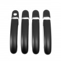 8Pcs Set Matte Black Exterior Door Handle Cover For VW Transporter T5 T6 Caddy Van