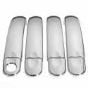 8pcs Chromed Stainless Steel Door Handle Cover Trim Set For VW Transporter T5 Caddy