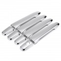 8pcs Set ABS Chrome 4 Door Handles Covers For Mitsubishi Outlander Lancer Sedan Evo