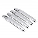 8pcs Set ABS Chrome 4 Door Handles Covers For Mitsubishi Outlander Lancer Sedan Evo