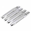 8pcs Set ABS Chrome 4 Door Handles Covers For Mitsubishi Outlander Lancer Sedan Evo