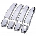 8pcs Set ABS Chrome Door Handle Cover For Vauxhall Antara Insignia Meriva Zafira