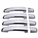 8pcs Set ABS Chrome Door Handle Cover For Vauxhall Antara Insignia Meriva Zafira