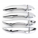 Chrome Car Side Door Handle Catch Covers for 2014 - 2016 TOYOTA Corolla
