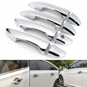 Chrome Car Side Door Handle Catch Covers for 2014 - 2016 TOYOTA Corolla