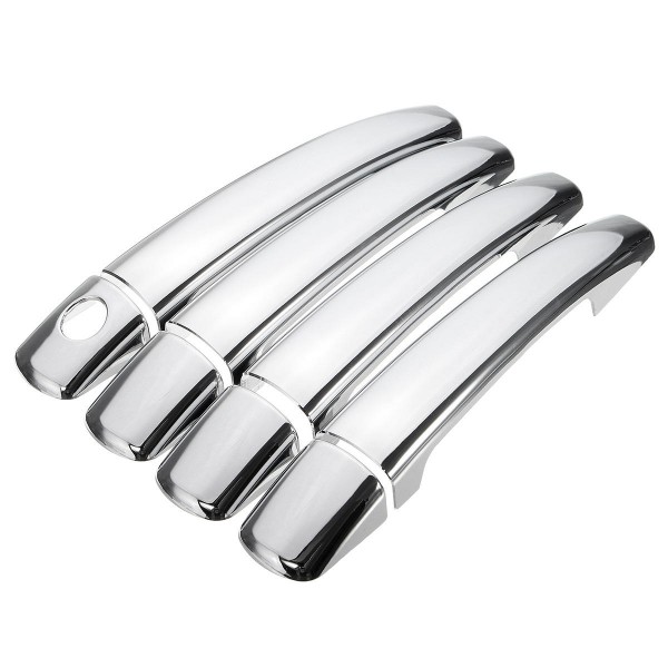 Chrome Door Handles Cover For Peugeot 08-10 207 308 407 Citroen C4 C6 C4 PICASSO