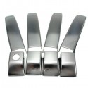 Silver Chromed Door Handle Covers Set for Land Rover Range Rover 2002-2012