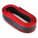 2.5M Carbon Fiber Car Front Bumper Spoiler Lip Splitter Valance Chin Protector