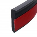 2pcs 150cm Car Fender Flare Extension Wheel Eyebrow Moulding Trim Protector Lip Strip