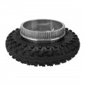 200*50mm Inflatable Longboard Off Road Gears Wheel For Electrical Skateboard