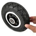 200x50 8 Inch Electric Scooter Solid Wheel Solid Tire with Alloy Hub Trolley Caster