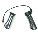 20X Full Handle Twist Throttle for Electric Bikes Mountain Bicycle 3 Pin Waterproof Plug Electric Bicycle Accessory