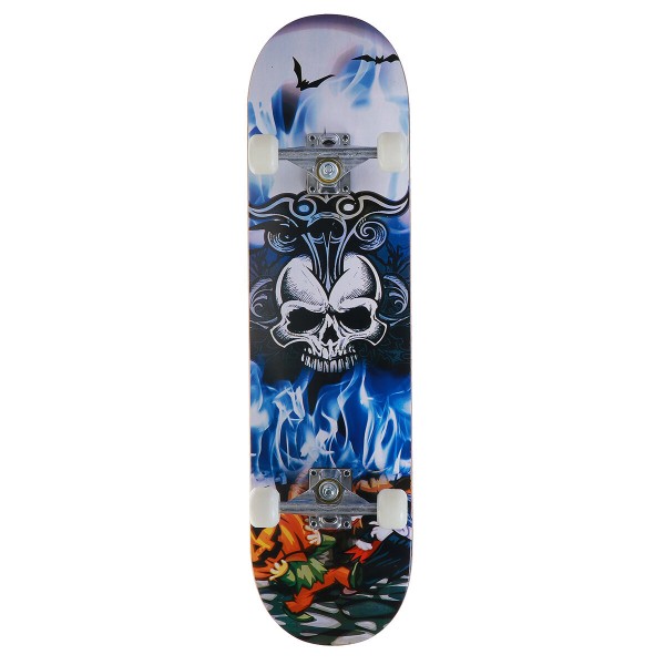 31inch Skateboard Retro Complete Deck Cruiser Skater Skating Wooden Board