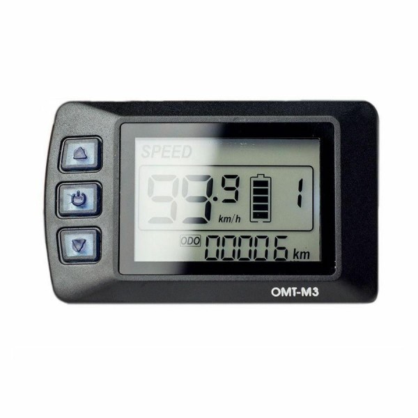 36V 250W OMT-M3 LCD Display Meter For EBike Electric Bicycle Bike Scooter