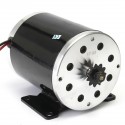 36V 500W MY1020 Electric Brushed Motor 2500Rpm w/ bracket For Scooter E-Bike Mini Bike Go Kart