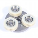 3pcs 36Teeth E-bike Heel Hub Motor Planetary Gear For Bafang And Other Motor